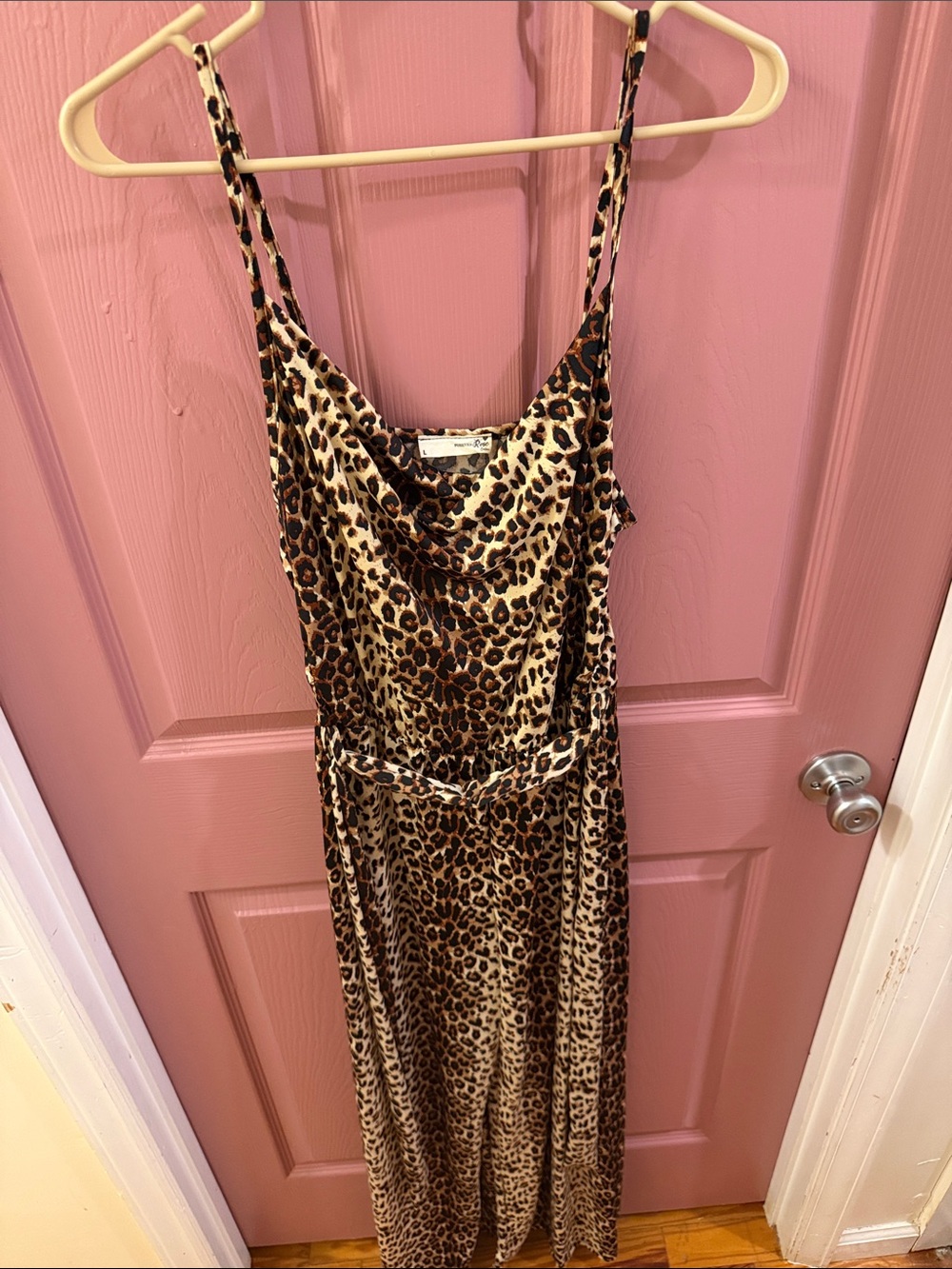 Size Large Leopard Print Romper